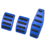 Autohaux Set Manual Transmission Clutch Pedal Cover 4.21"X1.57", Blue. Fixed Price $17.52.