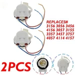 2X3156 3056 4156 Wiring Harness Brake Tail Drl Turn Signal Light Socket Adapter. Fixed Price $8.89.