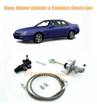 Slave, Master Cylinder & Stainless Clutch Line Kit For 1992-2001 Honda Prelude. Fixed Price $65.90.