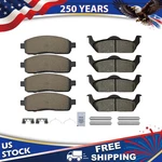 Front And Rear Ceramic Brake Pads Ford F-150 2004 2005 2006 2007 2008. Fixed Price $45.50.