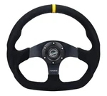 Nrg Innovations 3-SPOKE Flat Bottom Black Alcantara Reinforced Steering Wheel. Fixed Price $237.99.