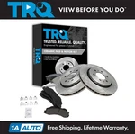 Trq Rotor & Brake Pad Ceramic Set Front Lh Rh For Expedition F150 Navigator. Fixed Price $182.95.