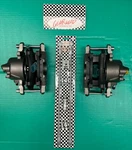 Gm X Brake Calipers Front Loaded Pads Chevelle Pontiac Nova Cadillac Ss Hose. Fixed Price $119.86.