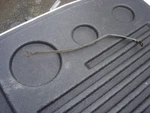 1966 1967 Gm Ground Strap 12 Inch Head To Firewall Oem. Fixed Price $7.00.