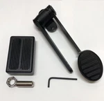 Universal Black Street Rod Hot Throttle Gas Pedal W/ Brake Pad Ford Chevy. Fixed Price $53.85.