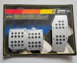 Mr Gasket Nos Aluminum Pedal Cover Kit For Manual Transmission Cars. Fixed Price $11.95.