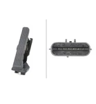 Hella Accelerator Pedal Sensor 011040701 For Audi A3 Tt Vw Beetle Eos Passat. Fixed Price $98.69.
