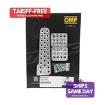 Omp OA0-1020-003, Kit Natural Aluminum Pedal Set Sandblasted W/ Long. Fixed Price $75.82.