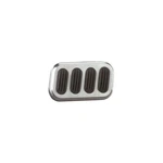 Lokar Bag 6005 Billet Aluminum Brake Pad With Rubber. Fixed Price $88.84.
