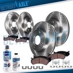Front Rear Brake Rotors + Ceramic Pads For 2004 - 2008 2009 Kia SPECTRA5. Fixed Price $146.84.