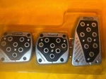 Custom Aluminum Pedal Pads For Manual Trans. Fixed Price $7.50.