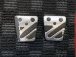Mitsubishi Genuine Oem Lancer Evo 7 8 10 CT9A Brake & Clutch Pedal Pad X2 Set. Fixed Price $102.00.