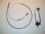 Street Rat Rod Chrome Spoon Gas Throttle Pedal With Bonus 24" Braided Cable. Fixed Price $44.33.