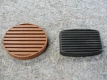(2) Nos Doan 3006 Brake Pedal Pads 1953 1954. Fixed Price $14.99.