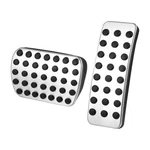 Autohaux 2PCS Gas And Brake Pedals Pads Cover Anti-slip For Mercedes-benz G.... Fixed Price $21.46.