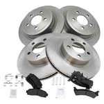 Trq BKA12024 Disc Brake Kit Ford Explorer Sport 2003 Front Rear 1F6049280. Fixed Price $254.42.