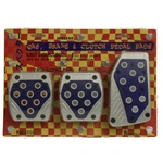Spectre Silver/blue 3-PC Pedal Pads Set Import Car/truck Manual Transmission. Fixed Price $14.99.
