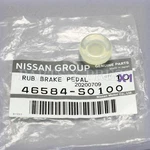 New Genuine Oem Nissan Infiniti Brake / Clutch Pedal Rubber Stopper 46584-S0100. Fixed Price $9.61.