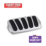 Lokar BAG-6131, One Brushed Aluminum Fits 62-67 Nova Billet Brake Pad W/rubber. Fixed Price $141.55.