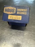 Hays High Performance Throwout Bearing 70-104. Fixed Price $65.00.