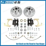 1948 - 1956 Ford F100 Half Ton Brand New Front Deluxe Disc Brake Kit 5X4.5". Fixed Price $375.35.