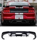 GT500 Style Rear Bumper Diffuser 18-23 Ford Mustang Matte Black Quad Tips. Fixed Price $449.98.