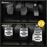 3PCS Universal Nonslip Manual Transmission Brake Foot Pedal Pad Cover Silver K5. Fixed Price $13.29.