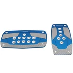 Nrg Innovations PDL-450BL Aluminum Foot Pedal Cover Plates Carbon Fiber Trim. Fixed Price $28.00.