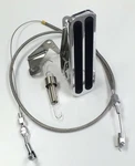Floor Mount Throttle Pedal, Cable, Return Spring Kit. Fixed Price $105.95.
