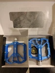 Alston Ride With Dream Blue Mountain Bike Pedals New (H2) Open Box. Fixed Price $25.00.