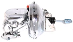 Pontiac Lemans Tempest Gto 11" Chrome Power Brake Booster Master Disc Drum Valve. Fixed Price $189.00.