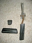 1977 - 1979 Lincoln Mark V Gas Foot Pedal Brake Pads Oem. Fixed Price $35.00.