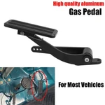 Universal Black Aluminum Gas Pedal Throttle Firewall Mount Street Rat Rod Gm. Fixed Price $33.99.
