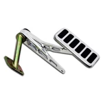 Polished Billet Aluminum Throttle Gas Pedal For 1955-1966 Chevy Bel Air Impala. Fixed Price $86.39.
