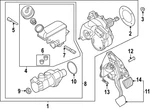 Genuine Nissan Pin Clevis Oem 4612303W1A. Fixed Price $9.23.