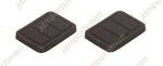 Brake Clutch Pedal Pad Febi For Volvo 122 P1800 242 244 245 Set Of # 1272021. Fixed Price $17.96.