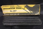 Vintage Nos Doan Replacement Accelerator Pedal Pad #3017 1949 - 1953 Mopar. Fixed Price $44.95.