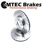Mercedes Class S500L 5.0 V8 98 - Rear Brake Discs Perforated Grooved. Fixed Price $143.74.