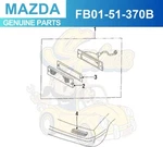 1986-1992 Mazda RX-7 Driver Side Lamp Hole Cover Left FA01-43-042. Fixed Price $107.69.