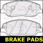 Brake Pads Front For Hyundai Grand 2.2 13- 18 Diesel Apec. Fixed Price $64.26.