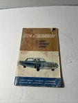1964 Oldsmobile 98 Super 88,STARFIRE,DYNAMIC Jets Owners Manual. Fixed Price $7.99.