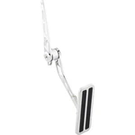 Speedway Motors Chrome Steel And Billet Aluminum Throttle Pedal - Splined Shaft. Fixed Price $60.99.
