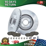 320MM Front Drilled Brake Rotors Ceramic Pads Ford Edge Lincoln Mkx. Fixed Price $96.41.