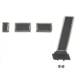 8-PC Pedal & Bezel Set For 1966-1970 Mopar B-body W/4-SPEED Trans. Fixed Price $187.88.