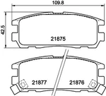 Mintex MDB1698 Rear Brake Pad Set Fits Acura Chevrolet Great Wall Haval Holden 5. Fixed Price $45.65.