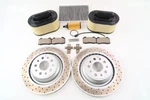 Maserati Ghibli Quattroporte Rear Brake Pads Rotors Air Oil Cabin Filters 14-16. Fixed Price $361.25.