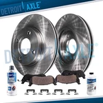 10.16 Inch (258MM) Front Disc Rotors Brake Pads Kit 2011 - 2019 Ford Fiesta. Fixed Price $79.28.
