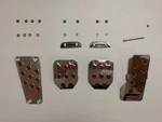 Subaru Sti Mt Manual Pedal Covers Set GC8 Gf Gdb Forester Legacy Wrx Oem Vintage. Fixed Price $349.99.