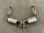 06 07 08 Porsche Cayman 3.2L Aftermarket Valved Custom Muffler 1532. Fixed Price $769.99.
