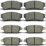 Front Rear Ceramic Brake Pad Set Compatible With 2006-2012 Ford.... Fixed Price $56.99.